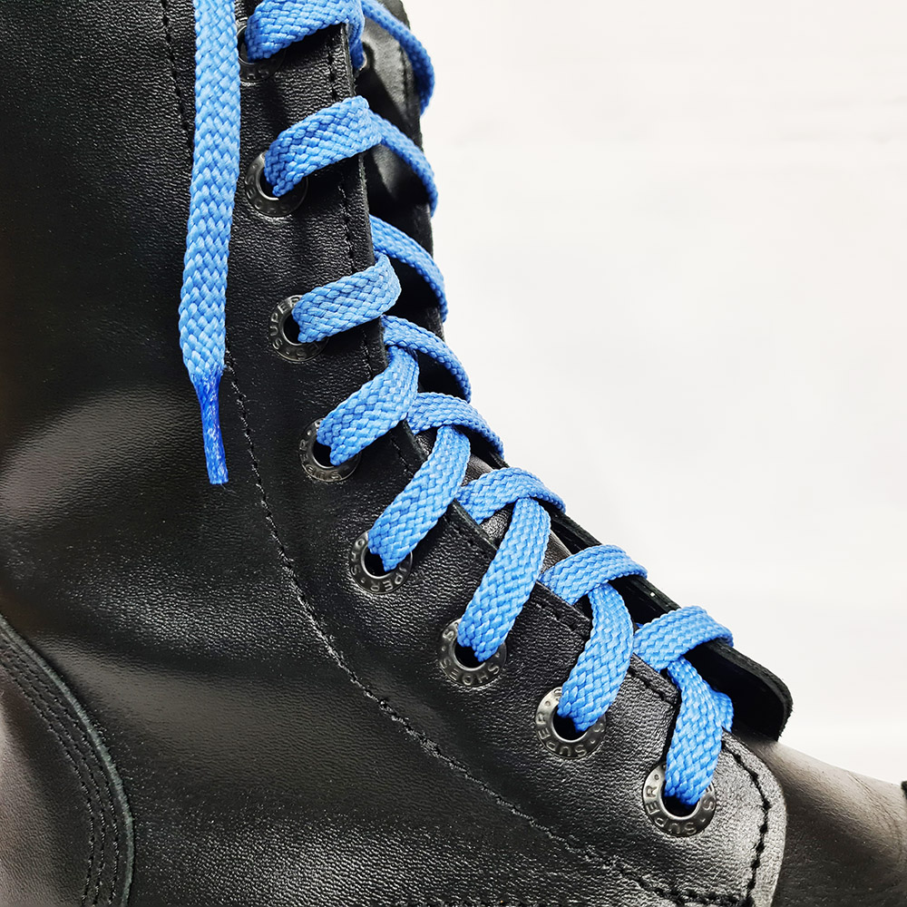 Синие шнурки