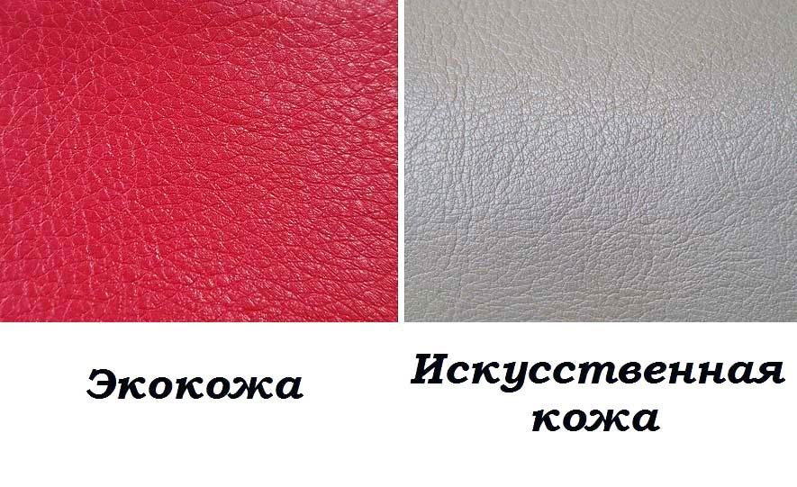 Экокожа и кожзам